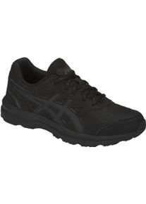 Walkingschuh asics "Gel-Mission 3 W", Damen, Gr. 39, schwarz (schwarz, carbon, phantom), Synthetik, Schuhe Walkingschuh