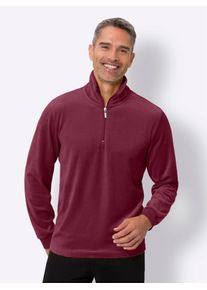 Sweatshirt CLASSIC, Herren, Gr. 60/62, rot (bordeaux), 75% Baumwolle, 25% Polyester, unifarben, Sweatshirts Sweatshirt