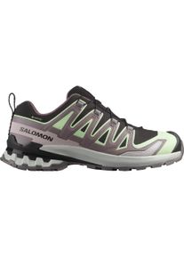 Laufschuh Salomon "XA PRO 3D V9 GORE-TEX W", Damen, Gr. 42,5, schwarz, patina gr&uuml;n, gray violet, Synthetik, Textil, Schuhe Laufschuh, wasserdicht