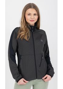 Fleecejacke LPO "UMA WMN", Damen, Gr. 50 (XL), schwarz, 94% Polyester, 6% Elasthan, Jacken Fleecejacke