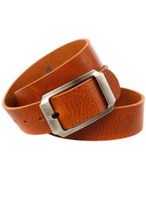 Lederg&uuml;rtel Anthoni Crown, Herren, Gr. 105, braun (cognac), Leder, Basic, G&uuml;rtel Lederg&uuml;rtel, Denim-G&uuml;rtel mit leichte Struktur
