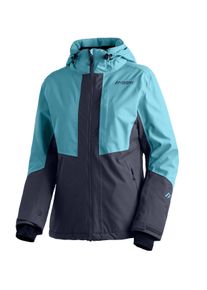 Skijacke Maier Sports "Campigna W", Damen, Gr. 46, blau (hellblau), 100% Polyester, Jacken Skijacke, Damen Winterjacke wasserdicht u. atmungsaktiv