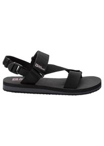 Sandalette Jack Wolfskin "URBAN ENTDECKUNG BELT SANDAL W", Damen, Gr. UK4-EU37, Normalschaft, schwarz, Main Material 100% Polyamide Sole, Schuhe Sandalette
