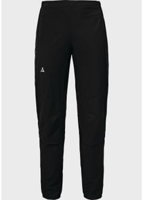Sch&ouml;ffel Outdoorhose SCH&Ouml;FFEL "Hybrid Pants Corno L", Damen, Gr. 46, Normalgr&ouml;&szlig;en, schwarz (9990, schwarz), Oberstoff : Aussenseite: 88% Polyester 12% Elasthan Innenseite: 100% Polyester Oberstoff Einsatz: 68% Nylon 21% Polyester 11% Elasthan, Hosen Outdoorhose