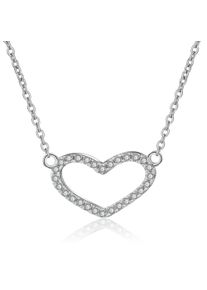 Silberkette AILORIA "Halskette LOUANNE", Damen, silber, Halsketten Silberkette