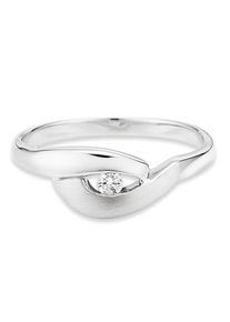 Fingerring Bruno Banani "Schmuck Geschenk Silber 925 Damenring" Gr. 56, silber (silberfarben, kristallwei&szlig;), Fingerringe, Damen, 56, Silber 925 (Sterlingsilber), 1,9mm, Fingerring, mit Zirkonia (synth.)
