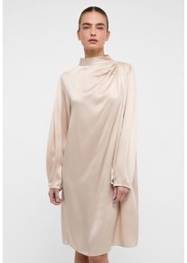 Blusenkleid Eterna "LOOSE FIT", Damen, Gr. 38, Normalgr&ouml;&szlig;en, beige, 36% Viskose, 64% Acetat, Kleider Blusenkleid