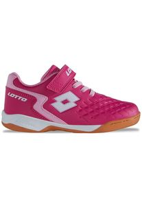 Hallenschuh Lotto, Jungen, Gr. 39, pink, rose, Synthetik, mehrfarbig, Schuhe Hallenschuh, - ideal f&uuml;r diverse Hallensportarten
