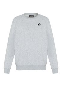 Sweater Lotto, Herren, Gr. L (52/54), high, rise, 75% Baumwolle, 22% Polyester, 3% Viskose, unifarben, regular fit, Rundhals, Rippb&uuml;ndchen, Sweatshirts Sweater, - mit kleiner Logostickerei
