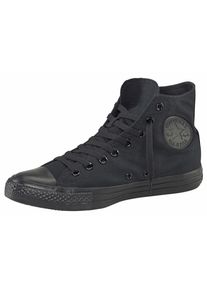 Sneaker Converse "CHUCK TAYLOR ALL STAR HI Unisex Mono", Herren, Gr. 37, schwarz (schwarz, monochrome), Textil, Schuhe Sneaker, Topseller