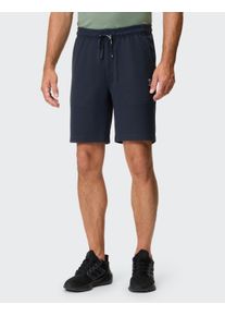 Bermudas Joy Sportswear "SWEAT-BERMUDA QUENTIN", Herren, Gr. 52, N-Gr, blau (night), Obermaterial: 80% Polyester, 14% Lyocell, 6% Elasthan, Hosen Bermudas