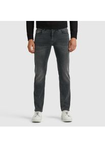 PME-Legend 5-Pocket-Jeans PME LEGEND "NAVIGATOR PTR121", Herren, Gr. 34, L&auml;nge 34, grau (comfort dunkelgrau), Denim/Jeans, Obermaterial: 75% Baumwolle, 16% Polyester, 8% Viskose, 1% sonstige Fasern, lang, Jeans 5-Pocket-Jeans