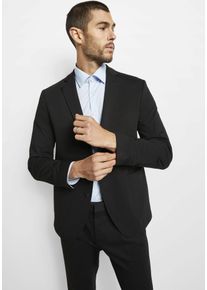 Anzugsakko Cinque "CIDATINI", Herren, Gr. 106, schwarz, Obermaterial: 71% Polyester, 24% Viskose, 5% Elasthan, regular fit, Sakkos Anzugsakko