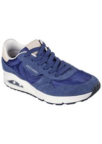 Sneaker Skechers "UNO-VINTAGE DAYZ", Herren, Gr. 42, blau (navy), Leder, Schuhe Sneaker, Schn&uuml;rschuh, Halbschuh, Freizeitschuh mit Luftkissen