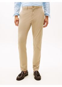Chinohose Tommy Hilfiger "CORE HARLEM ESSENTIAL", Herren, Gr. 38, L&auml;nge 32, gr&uuml;n (batique khaki), Twill, Obermaterial: 97% Baumwolle, 3% Elasthan, unifarben, normal, Hosen Chinohose, Tapered Fit