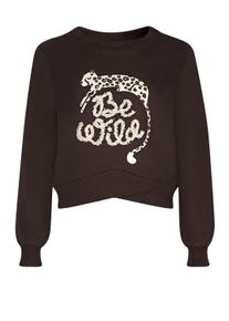 Sommerkleid happy girls "sweater", M&auml;dchen, Gr. 116, EURO-Gr&ouml;&szlig;en, schwarz, Stoff, 100% Baumwolle, normal, Kleider Sommerkleid