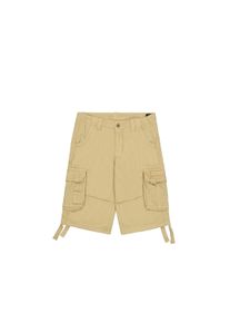 Shorts Alpha Industries "Jet Short", Herren, Gr. 30, Normalgr&ouml;&szlig;en, gr&uuml;n (light olive), Obermaterial: 100% Baumwolle, Hosen Shorts