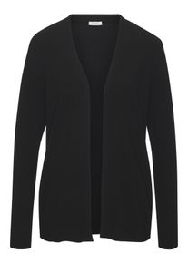 Cardigan Lascana, Damen, Gr. 32/34, schwarz, Feinstrick, Obermaterial: 70% Viskose, 30% Polyamid, unifarben, Basic, figurumspielend h&uuml;ftlang, Strickjacken Cardigan, aus Feinstrick-Qualit&auml;t, leichte Strickjacke, Basic