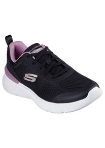 Sneaker Skechers "SKECH-AIR DYNAMIGHT 2.0-NEW HEIGHTS", Damen, Gr. 38, lila (schwarz, mauve), Lederimitat, Textil, Schuhe Sneaker, Schn&uuml;rschuh, Fitnessschuh, Halbschuh, Freizeitsch mit Memory Foam, Topseller