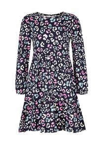 Sommerkleid happy girls "dress", M&auml;dchen, Gr. 110, EURO-Gr&ouml;&szlig;en, blau (navy), Stoff, 100% Baumwolle, normal, Kleider Sommerkleid