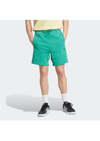 Shorts adidas Sportswear "M A SZN FT SHO", Herren, Gr. L, N-Gr, gr&uuml;n (semi court gr&uuml;n), Obermaterial: 100% Baumwolle, Hosen Shorts