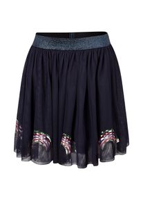 T&uuml;llrock happy girls, M&auml;dchen, Gr. 122, blau (navy), T&uuml;ll, Obermaterial: 100% Polyester. Futter: 100% Polyester, gemustert, regular fit kurz, R&ouml;cke T&uuml;llrock