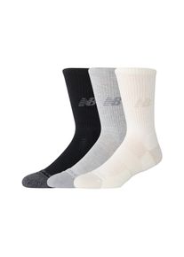 Sportsocken New Balance "ACTIVE CREW SOCKS 3 PACK", Herren, Gr. M (39/42), multicolor, Obermaterial: 100% Baumwolle, Socken Sportsocken
