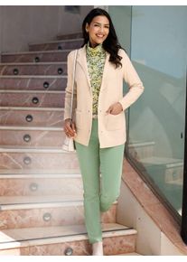 Cardigan Classic Basics, Damen, Gr. 46, beige (elfenbein), 100% Polyacryl, unifarben, Strickjacken Cardigan