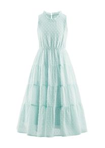Sommerkleid happy girls "M&auml;dchenkleid", M&auml;dchen, Gr. 128, EURO-Gr&ouml;&szlig;en, light blau, Stoff, 100% Polyester, normal, Kleider Sommerkleid