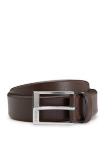 Lederg&uuml;rtel Hugo "Gellot_Sz35", Damen, Gr. 11,5, braun (schwarz braun 202), Rindsleder, unifarben, G&uuml;rtel Lederg&uuml;rtel