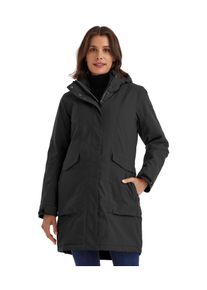 Parka Killtec "Damen Funktionsparka", Damen, Gr. 42, schwarz, Obermaterial: 100% Polyester;Futter: 100% Polyester;F&uuml;llung: 100% Polyester, Jacken Parka, Wasserdichter, atmungsaktiver Damenparka mit abnehmbarer Kapuze