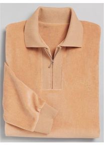 Sweatshirt Catamaran, Herren, Gr. 60/62, braun (camel), 80% Baumwolle, 20% Polyester, meliert, unifarben, Sweatshirts Sweatshirt