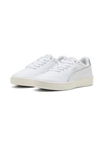 Sneaker Puma "COURT LALLY DAYINIGHT", Damen, Gr. 40,5, wei&szlig; (Puma wei&szlig;, Puma wei&szlig;, Puma silber), Synthetik, Schuhe Sneaker