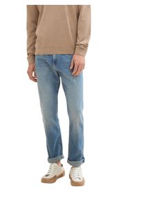 Slim-fit-Jeans Tom Tailor "Josh", Herren, Gr. 30, L&auml;nge 32, clean light stone blau denim, Denim/Jeans, Obermaterial: 98% Baumwolle, 2% Elasthan, unifarben, slim fit kn&ouml;chellang, Jeans Slim-fit-Jeans, im Five-Pocket Style