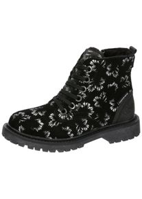 Winterstiefel Lico "Trendstiefel Malati", M&auml;dchen, Gr. 33, schwarz, Veloursleder, Schuhe Winterstiefel