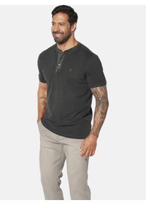 T-Shirt Jan Vanderstorm "T-Shirt TAAGURD", Herren, Gr. XL, grau (dunkelgrau), Obermaterial: 100% Baumwolle CO., Shirts T-Shirt