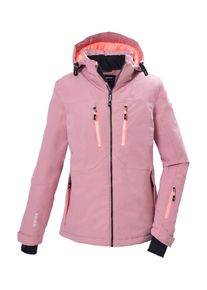 Skijacke Killtec "KSW 282 WMN SKI JCKT", Damen, Gr. 42, altrosa, Obermaterial: 100% Polyester;Futter: 100% Polyamid;F&uuml;llung: 100% Polyester, Jacken Skijacke, Wasserdichte, atmungsaktive Winterjacke mit verstellbaren Details