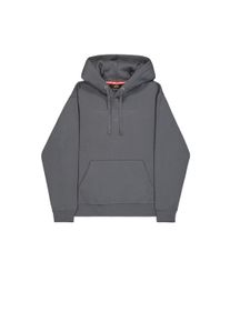 Hoodie Alpha Industries "DTM Alpha Hoodie", Herren, Gr. L, grauschwarz, Obermaterial: 80% Baumwolle, 20% Polyester, regular fit, Sweatshirts Hoodie