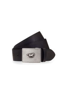 Koppelg&uuml;rtel Mustang, Herren, Gr. 110, braun (dunkelbraun), Rindsleder, unifarben, G&uuml;rtel Koppelg&uuml;rtel, Mit charakteristischer Koppelschlie&szlig;e, im Vintage-Look, 4 cm