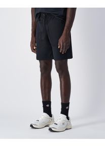 Shorts Champion, Herren, Gr. M (48/50), N-Gr, schwarz (nbk), Obermaterial: 69% Polyester, 26% Baumwolle, 5% sonstige Fasern, Hosen Shorts