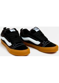 Sneaker Vans "Knu Skool", Herren, Gr. 42,5, b9m, schwarz, gum, Leder, Schuhe Sneaker