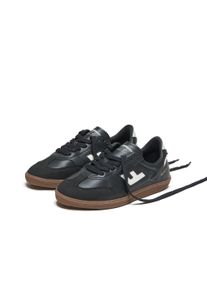 Sneaker FLAMINGOS LIFE "BURELA SLIM", Herren, Gr. 45, schwarz, Textil, Schuhe Sneaker