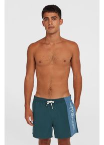 O`Neill Badehose O'NEILL "O'NEILL RETRO 14'' SWIMSHORTS", Herren, Gr. S, N-Gr, alma steel c, Obermaterial: 100% Polyester, Badehosen Badehose