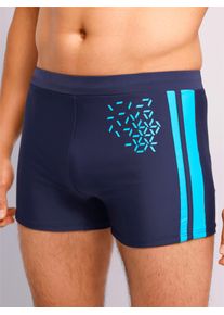 Badehose, Herren, Gr. 10, Normalgr&ouml;&szlig;en, blau (marine), Elasthan, Polyamid, Badehosen Badehose