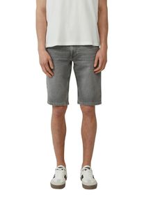 Shorts s.Oliver, Herren, Gr. 34, N-Gr, grau, Web, Obermaterial: 79% Baumwolle, 20% Polyester, 1% Elasthan, unifarben, regular fit kniefrei, Hosen Shorts, Sommerhose im Five-Pocket Style