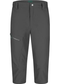 3/4-Hose LPO "KENTVILLE FULLSTRETCH III PIRAT", Herren, Gr. L, Normalgr&ouml;&szlig;en, grau, 94% Polyamid; 6% Elasthan, Hosen 3/4-Hose, Schnelltrocknend und atmungsaktiv