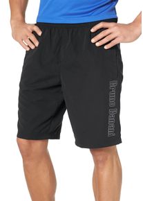Funktionsshorts Bruno Banani "aus recyceltem Material", Herren, Gr. XS (40/42), N-Gr, schwarz, Obermaterial: 100% Polyester. Futter: 100% Polyester, bequem, Hosen Funktionsshorts