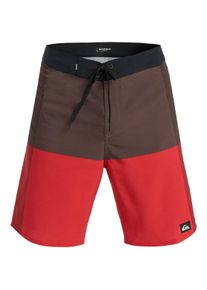 Boardshorts Quiksilver "Highline Arch 19", Herren, Gr. 30S, chocolate braun division, Obermaterial: 88% Microfaser, 12% Elasthan;, Hosen Boardshorts