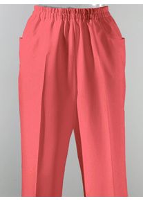 Caprihose Classic Basics, Damen, Gr. 46, Normalgr&ouml;&szlig;en, pink (grapefruit), 100% Polyester, unifarben, 3/4-L&auml;nge, Hosen Caprihose
