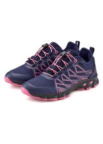 active by Lascana Sneaker LASCANA ACTIVE "Outdoorschuh, Halbschuh, Trekkingschuh, Wanderschuhe", Damen, Gr. 36, blau (blau, pink), Obermaterial: 100% Synthetik. Decksohle: 100% Textilmaterial. Futter: 100% Textilmaterial. Laufsohle: 100% Synthetik, mehrfarbig, Basic, Schuhe Sneaker, mit wasserabweisender Comfortex-Membrane und elastischer Schn&uuml;rung, Topseller